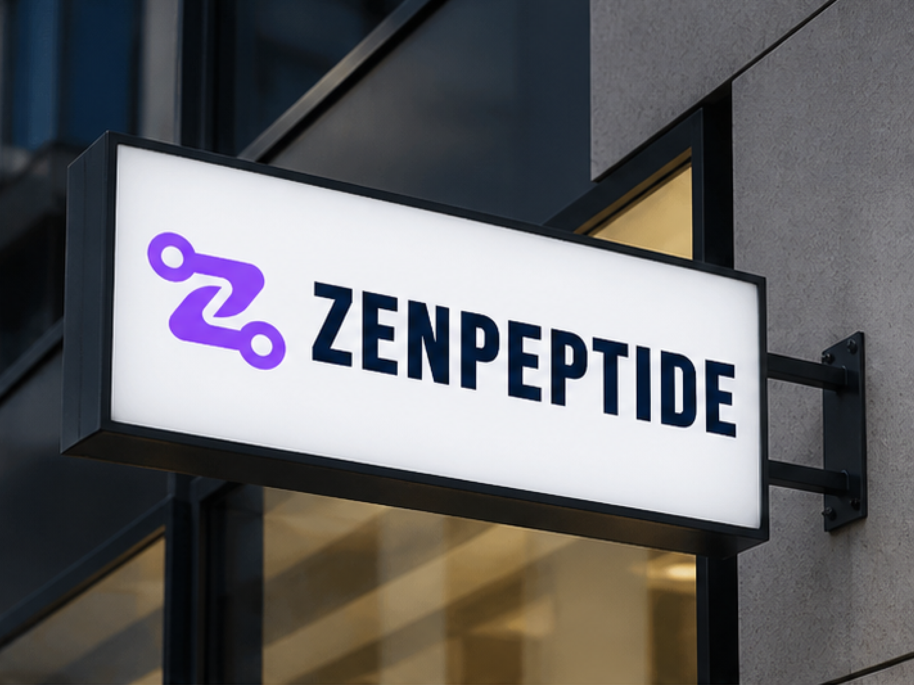 Example of Peptide Logo & Branding  Design