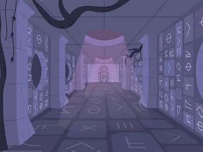 Temple Ruins - VBS Animation Background amazing kids bible character design hidden temple illustrated background jesus kidmin kids ministry kidsmin orange vbs temble ruins temple vbs vbs animation vbs video