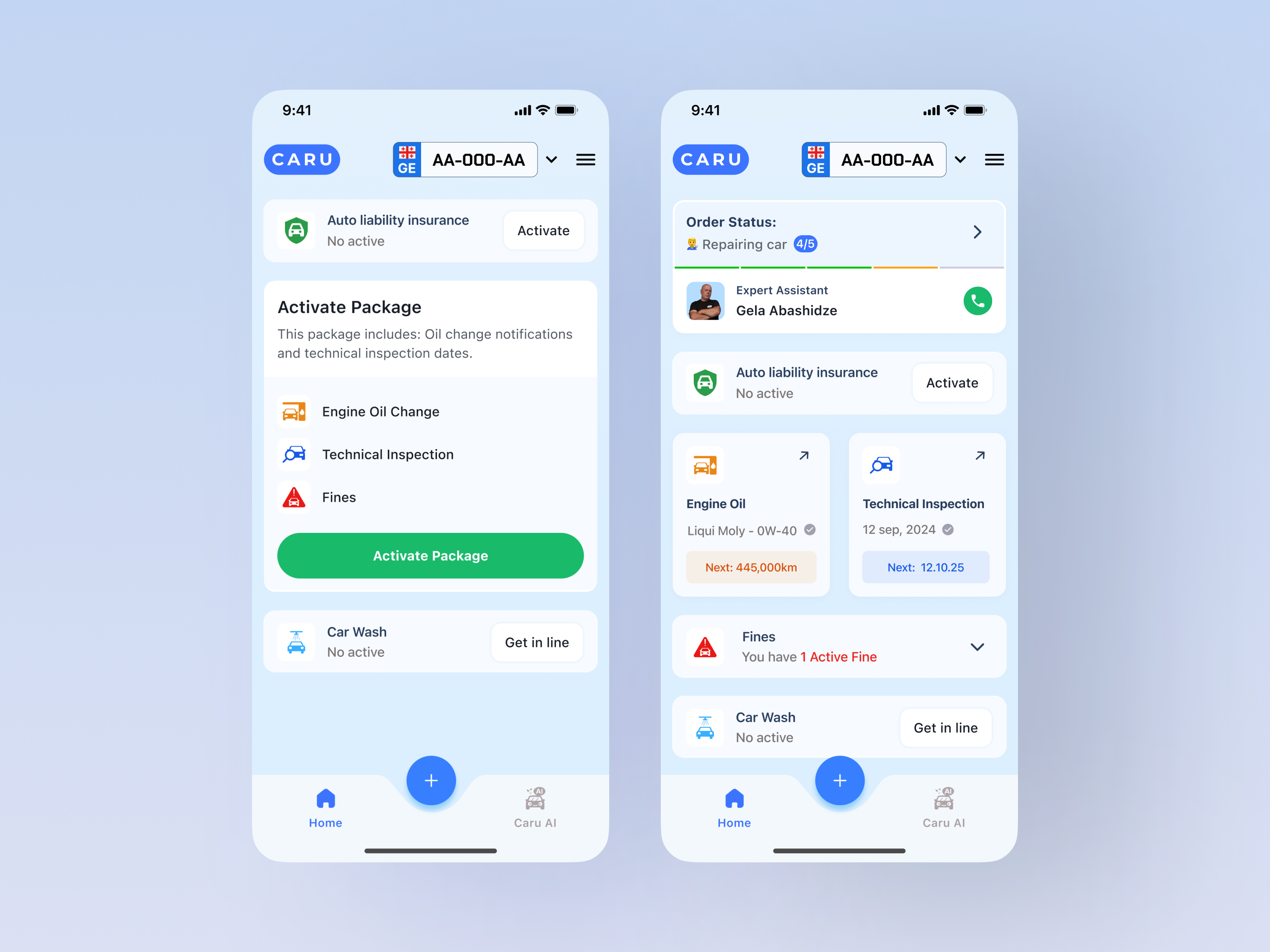 Caru - All Car Services in One App | UI/UX Design ai animation appdesign automotiveapp autoservice booking car car services carapp dashboardui mobile app design mobileapp productdesign smartapp ui uidesign uiux utility app ux uxdesign
