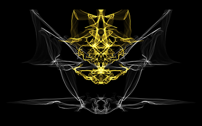 Golden crown dog animation design graphic design illusion illustration line wave