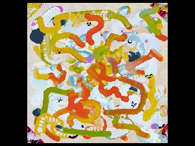 Ex.374 abstract album art cd colorful cover ep illustration lp random sleeve vinyl