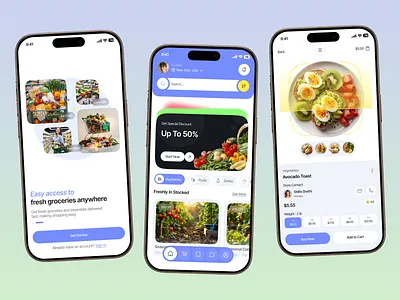 FarmFresh – Grocery Shopping Experience App delivery app foodordering fruits delivery app grocery app grocery delivery grocery shopping grocery store delivery app instantdelivery meat delivery app mobile app mobile app design online grocery online grocery shopping app organic food delivery app restaurant delivery app shopify store supermarket app supershop delivery app vegetable delivery app web