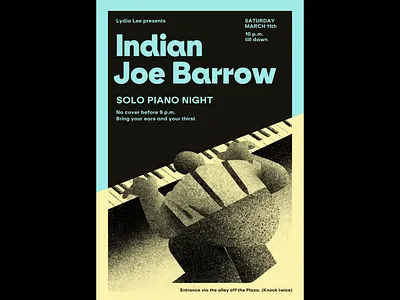 Cahokia Jazz Posters book character fiction illustration jazz musician piano poster