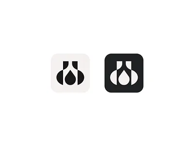 Garlic — Minimal Logo Mark in Light and Dark app icon black and white logo branding cooking logo culinary logo food logo garlic logo geometric logo icon design logo concept logo design logo designer logo for sale logo inspiration logomark minimal logo modern negative space logo symbol design visual identity