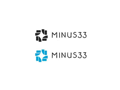 Minus33 — Logo Concept for a Merino Wool Outdoor Brand apparel logo blue logo brand identity geometric logo hand drawn type logo concept logo design logo designer logo exploration logo variants logomark merino wool branding nature brand outdoor apparel outdoor brand logo pinwheel logo textile branding unused concept visual identity wordmark