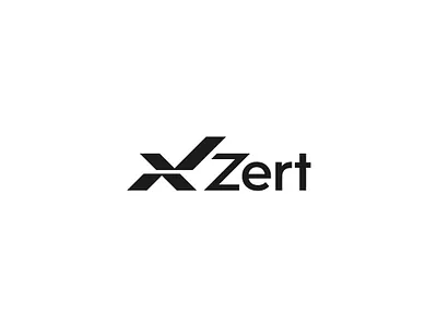 XZert — Wordmark Logo Design for a Quality Certification Brand angular logo authority branding black logo bold logo brand identity branding certification logo corporate branding logo design logo designer monochrome logo professional logo quality stamp sharp logo strong logo trust brand typographic logo visual identity wordmark x logo