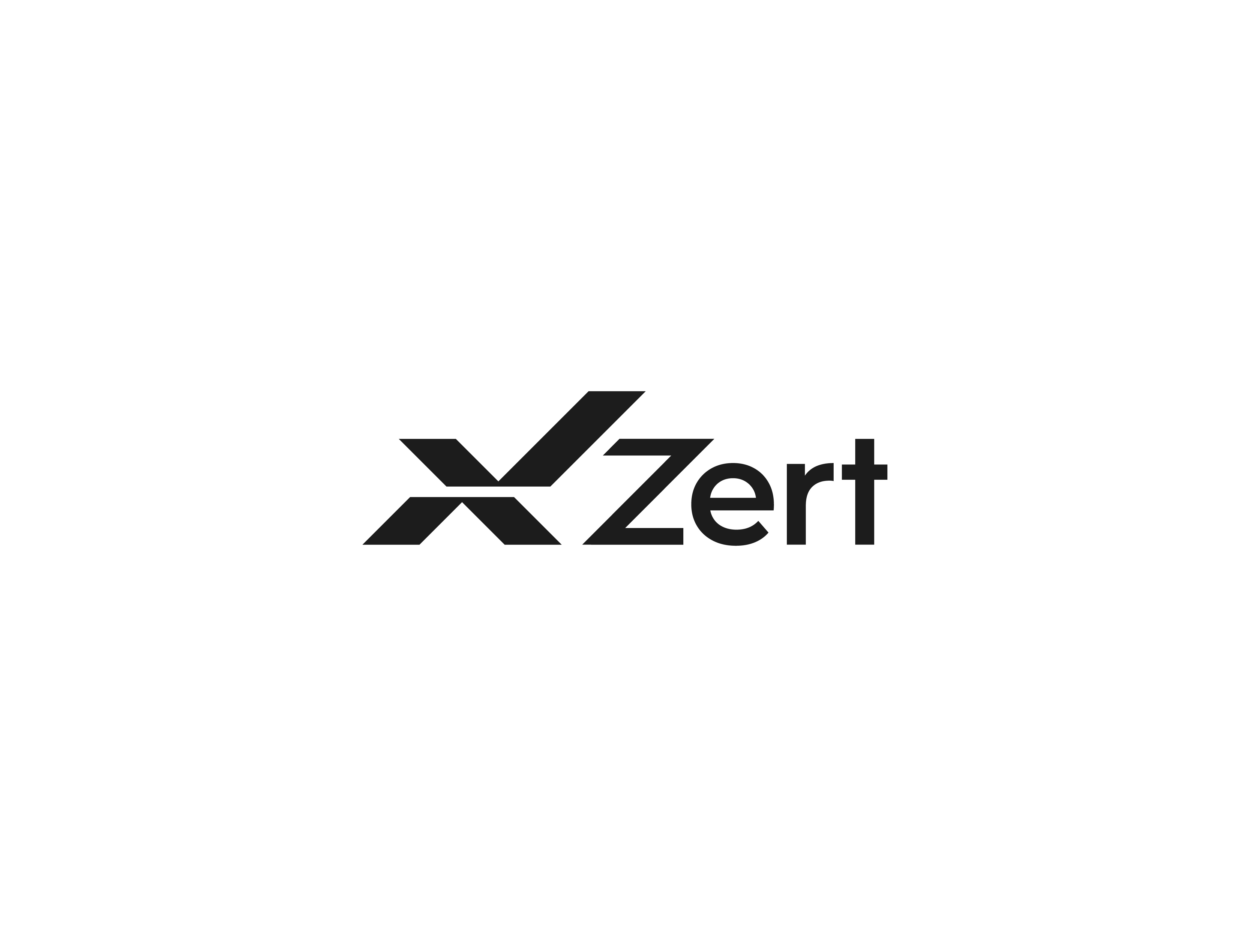 XZert — Wordmark Logo Design for a Quality Certification Brand