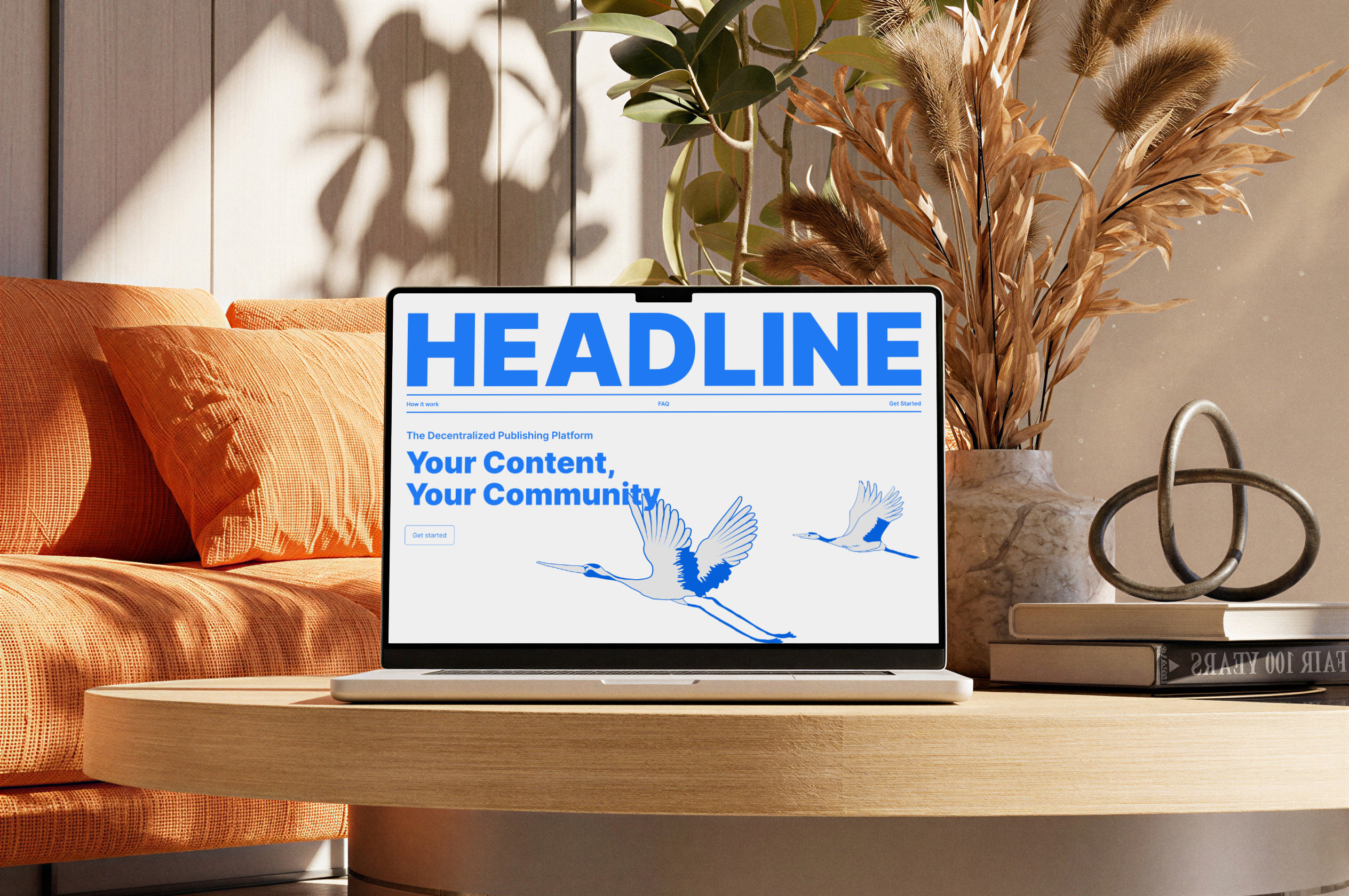 HEADLINE - Landing page