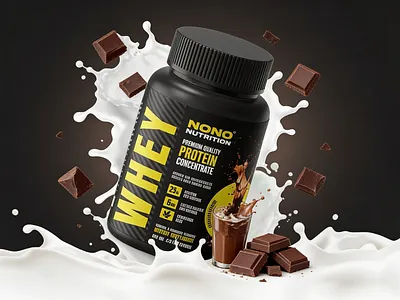 Premium Whey Protein Jar Packaging | 3D Visualization 3d mockup 3d visualization blender 3d fitness identity graphic design gym supplement makkah packaging nutrition branding packaging design print print design product presentation realistic render supplement branding visual identity webdesign whey protein packaging تصميم العبوات تصميم تغليف تصنيع عبوات