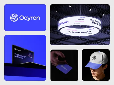 Ocyron | Brand Identity & Motion Logic brand design brand identity branding core flow gridsystem innovation logo minimal modern logo momentum