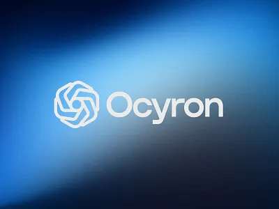 Ocyron | Symbol & Logotype Lockup brand design brand identity branding brandlockup design geometriclogo logo logotype minimal modern logo typography