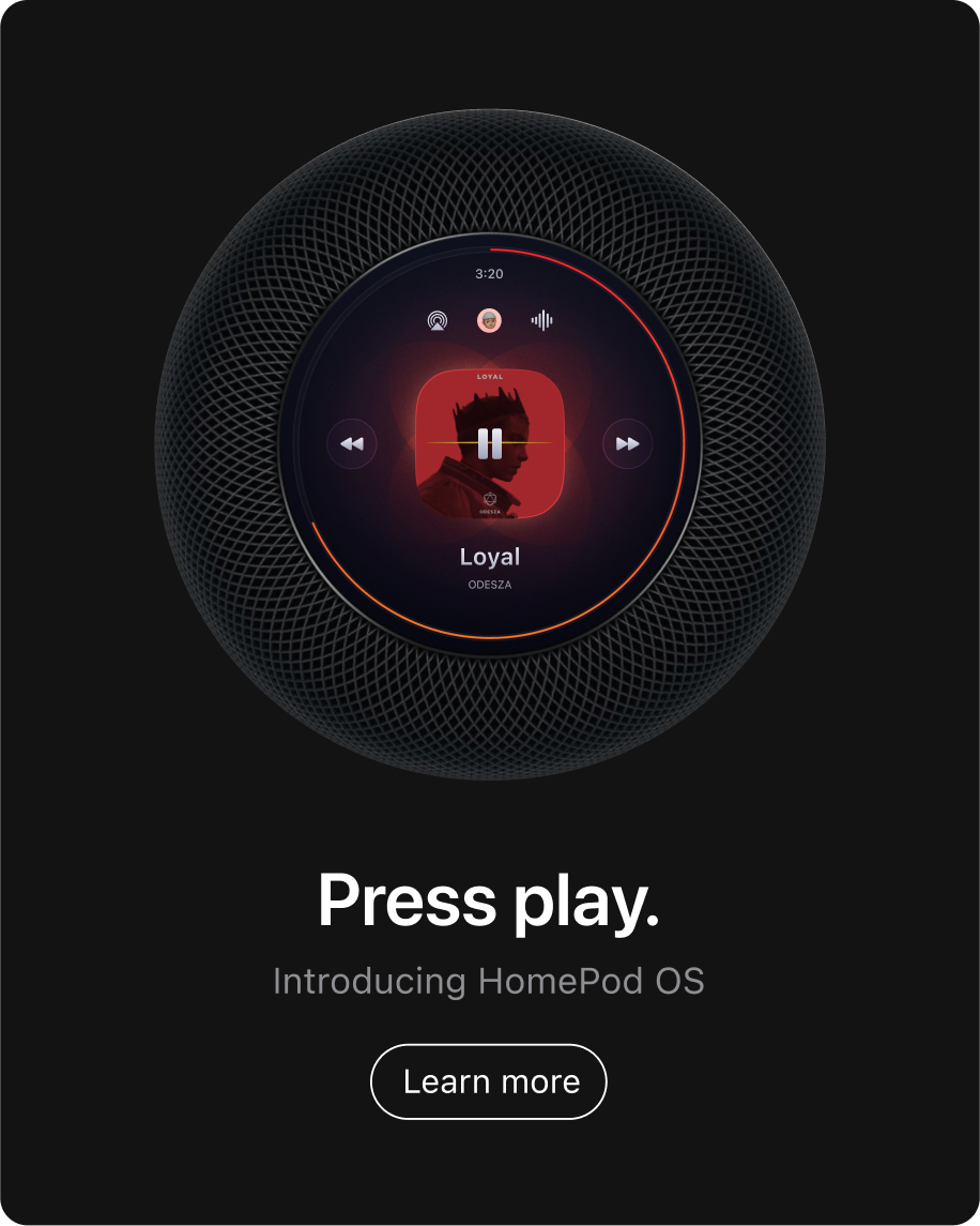 Inside the Speaker — Music UI Concept
