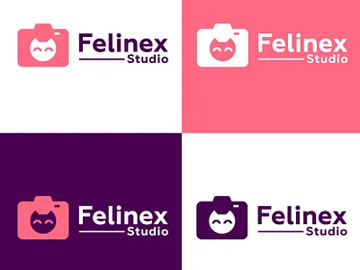Camera+cat _studio_logo brandiderntity branding brandmark camera logo cat logo companylogo design graphic design illustrator logo studio logo
