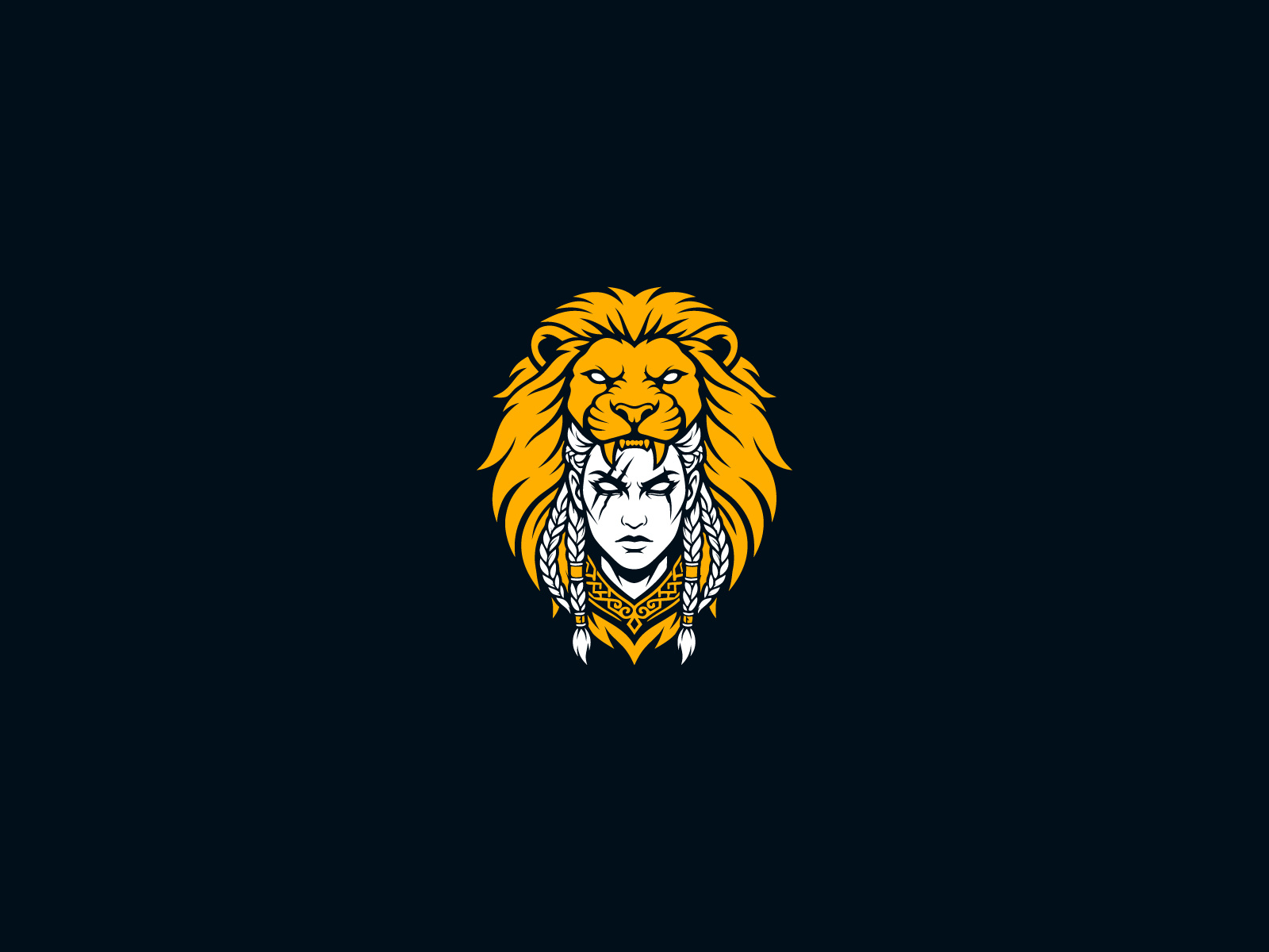 Warrior Woman logo branding elite branding fierce logo identity graphic design logo logo design muscular viking norse design norse warrior branding strength logo strong strong brandmark vector viking head branding viking head emblem viking mascot viking warrior logo warrior branding warrior icon