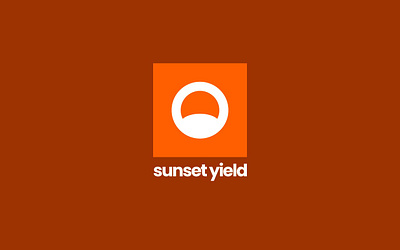 Sunset Yield brand branding color design logo sunset yield