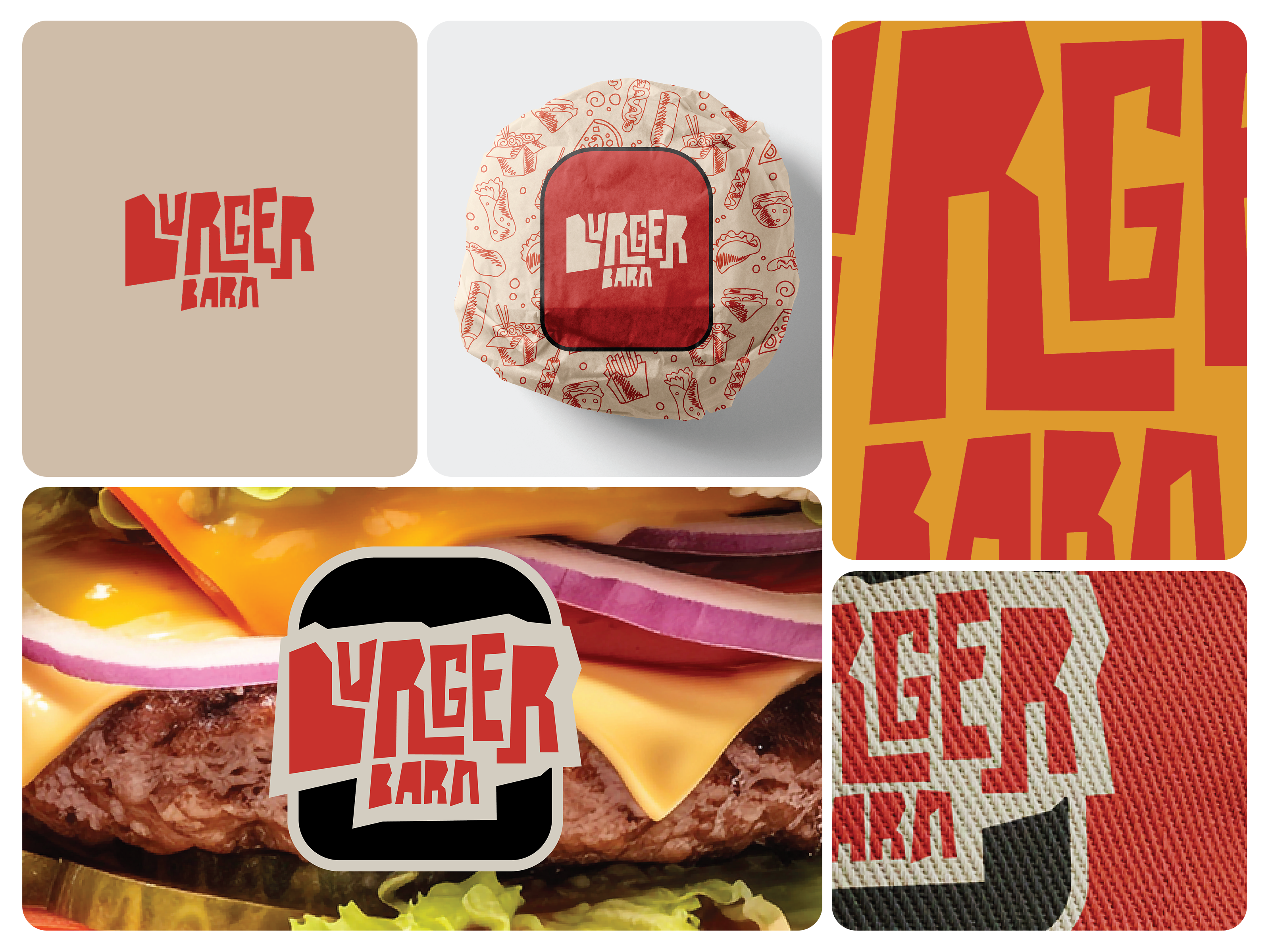 Burger Barn Branding