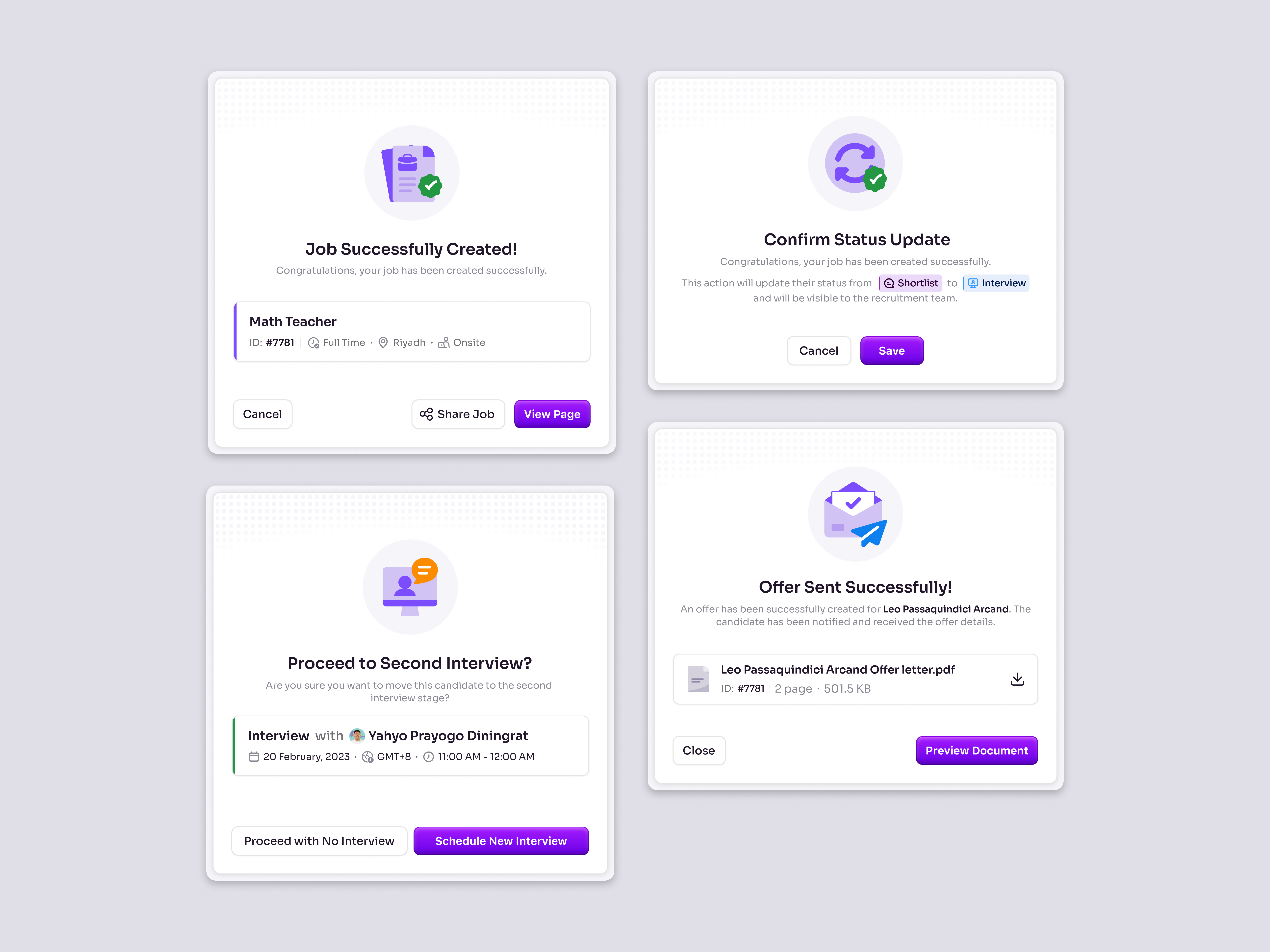 RecruitSmart — SaaS HR Management System for school candidate employee management hiring hr hr management hr platform hr system hrd human resources interview product design recruitment recruitment management saas saas design school management task management ui ux web app