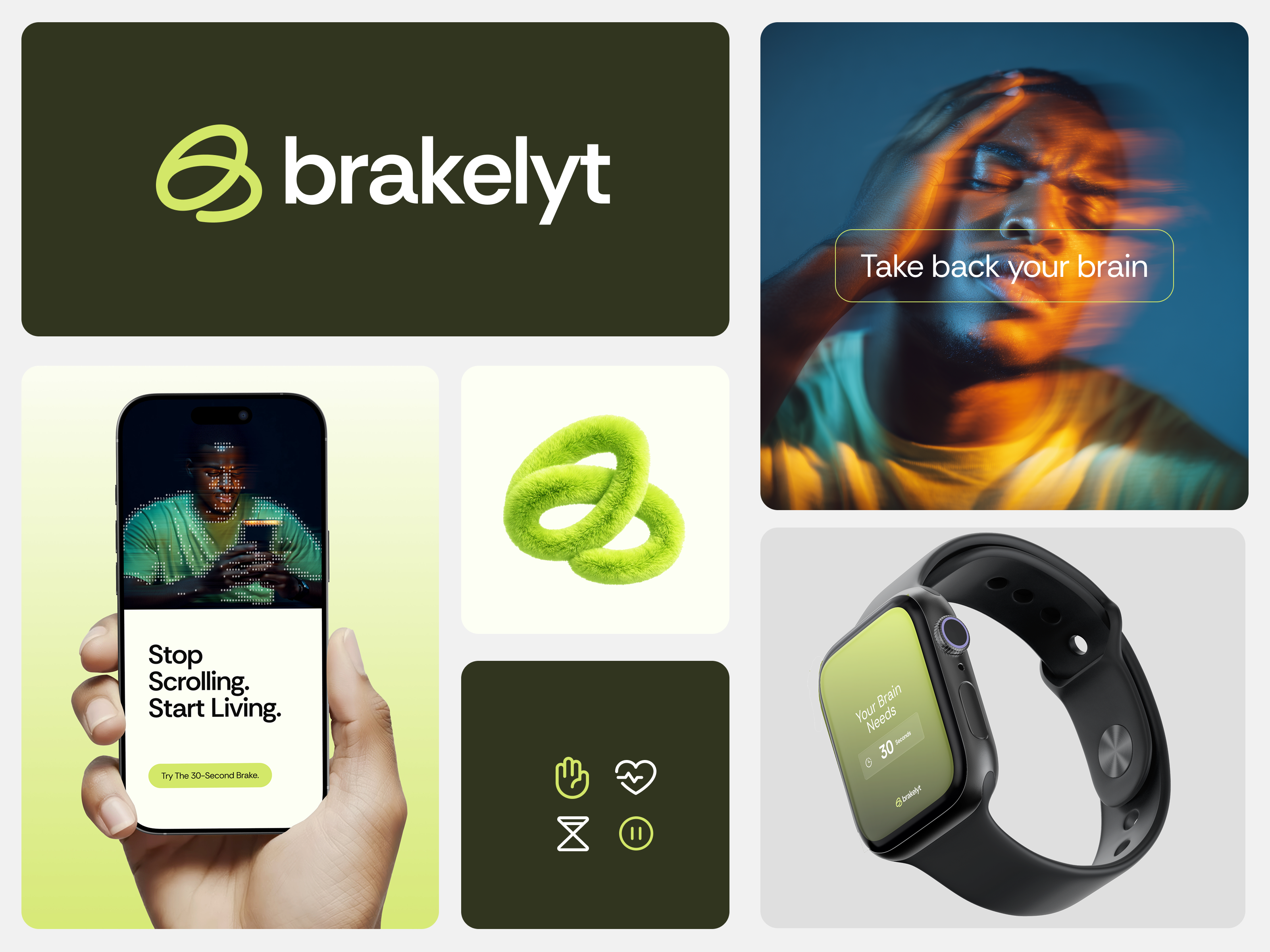 Example of Visual Direction For Productivity-Focused Mindfulness App