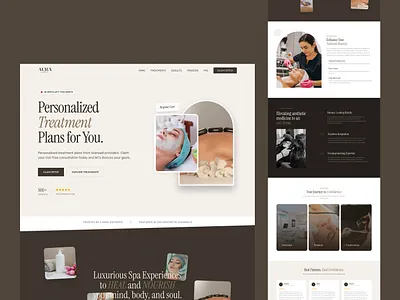 Luxury Med Spa Website Design With Consultation Booking aesthetic clinic website aesthetic practice website anti aging clinic web design beauty clinic website botox clinic website clinic lead generation website cosmetic dermatology website facial treatment clinic website filler clinic website healthcare website injectables clinic website landing page luxury med spa website luxury website design med spa med spa website skin treatment website website design wellness clinic website wellness website