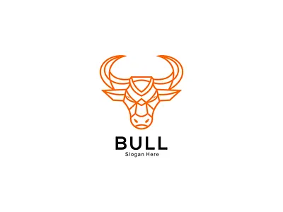 BULL LOGO 3d animal animation app awesom brand branding bull design graphic design illustration logo logos logotypo motion graphics skcet ui usa vector