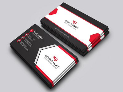 Corporate Business Card branding design graphic design illustration logo minimal vector