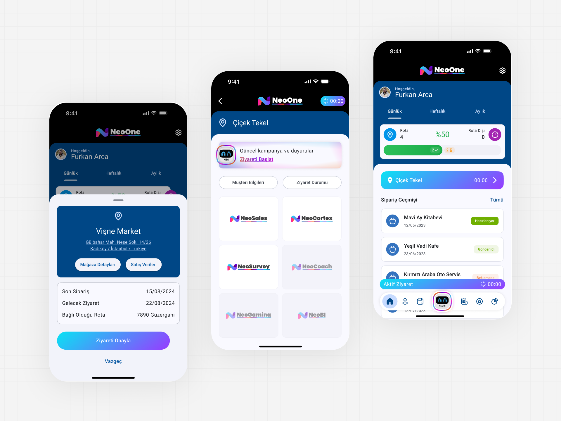 Visit Start Screen for NeoOne Mobile App