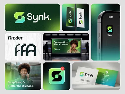 Synk. — Logo & Branding Design app icon ar rafi brand identity branding branding design business card creative design creative logo design design inspiration illustration logo logo branding logo design modern logo social media logo startup branding visual identity