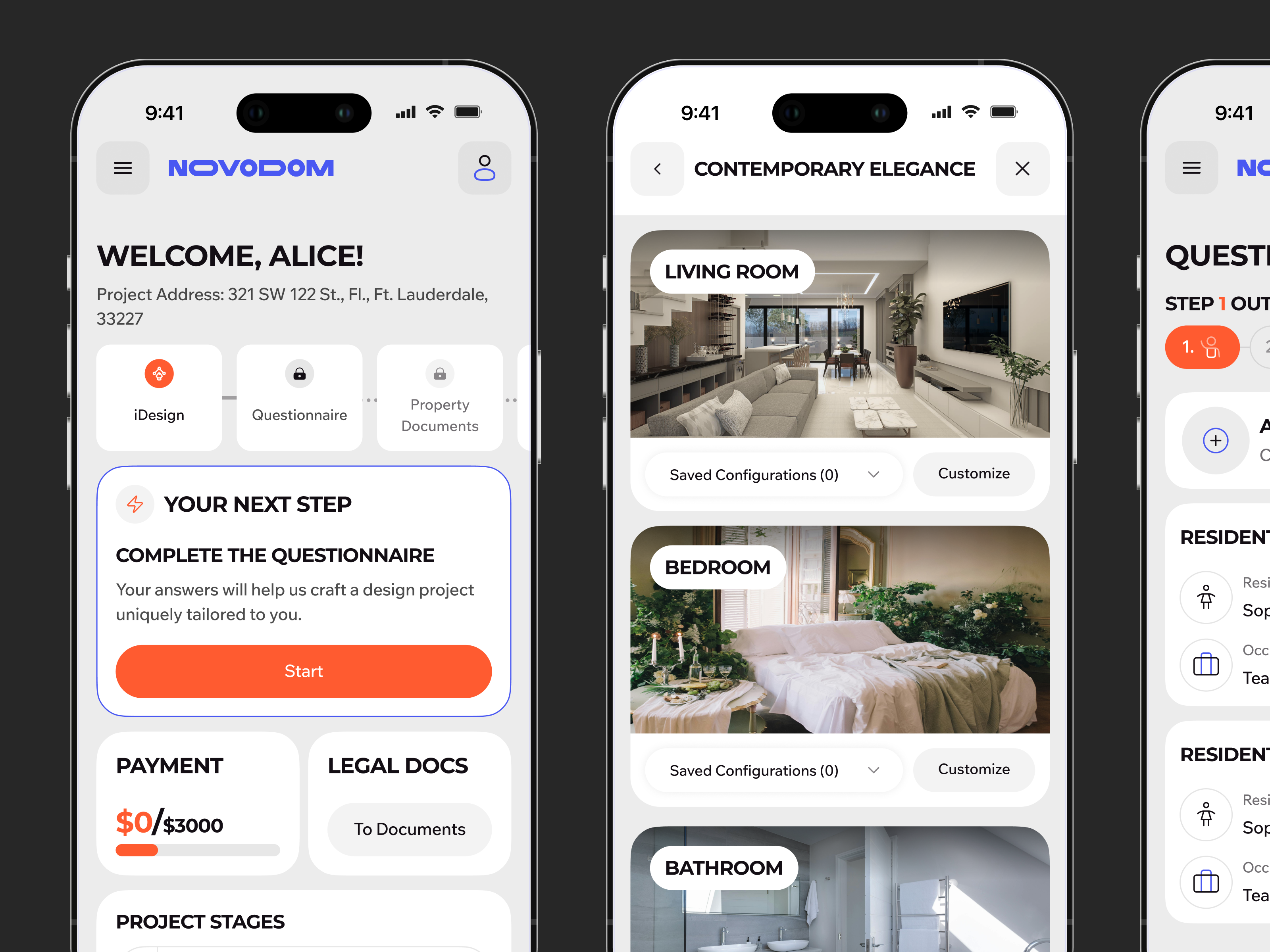 Example of Prop Tech App Design