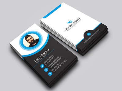 Corporate Business Card branding design graphic design illustration logo minimal vector