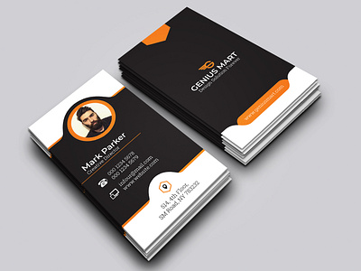 Corporate Business Card branding design graphic design illustration logo minimal vector