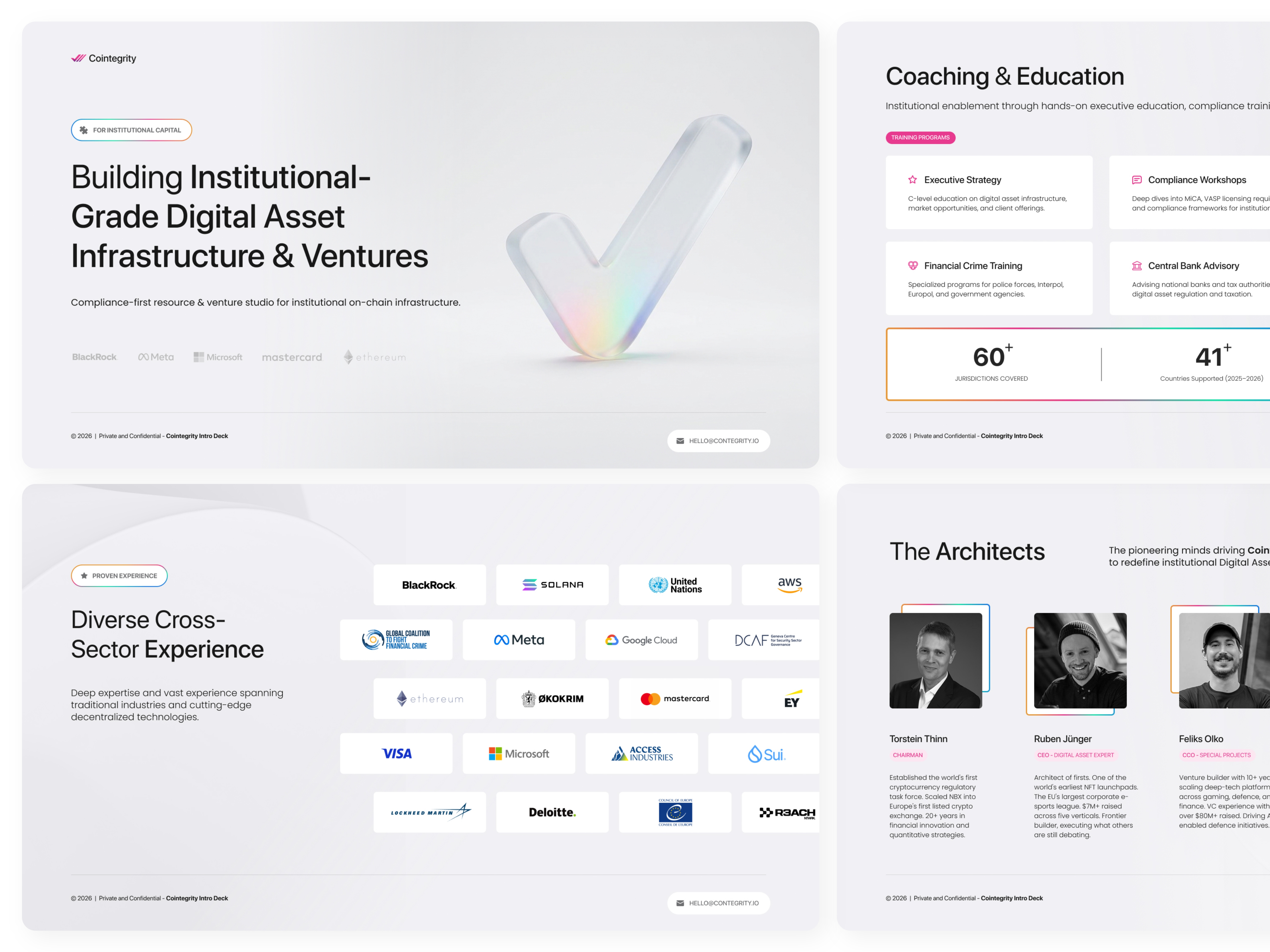 Cointegrity rebranding & Pitchdeck