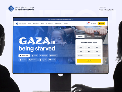 AL-IHSAN FOUNDATION Website Redesign