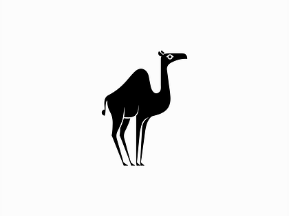 Minimalist Camel Logo