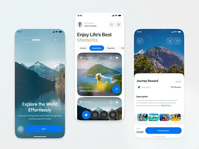 Travel App UI Design airplane ticket app ui booking mobile app design flight app metamorphlab minimaldesign product smart ride app tour app tourismapp travel agency travel booking app trip uiux userexperience vacation visual design