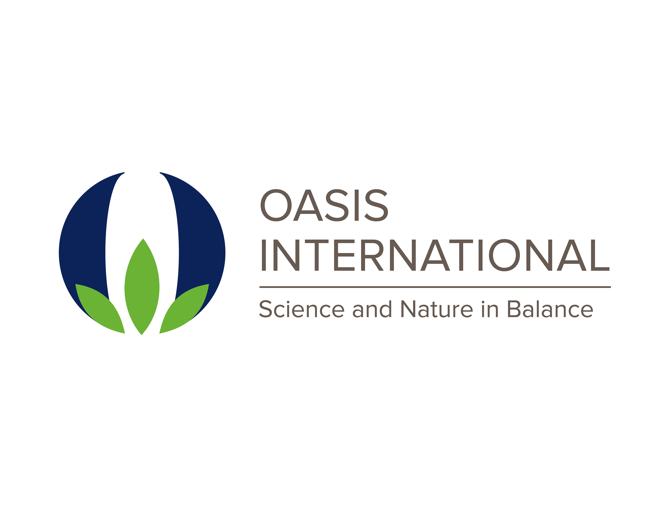 Oasis International brand identity branding design graphic design healthcare logo medical minimal wellness