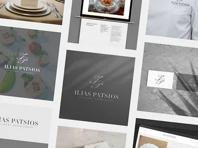 Ilias Patsios Private Chef – Branding & Website Design branding chef culinary design editorial style graphic design high end identity identity design logo luxury premium private chef quiet luxury website design