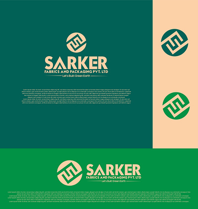 Fabrics Logo Design app branding design graphic design illustration logo typography ui ux vector