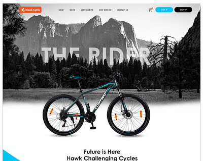 Cycle Website Design creative cycle design uidesign uiux website websitedesign