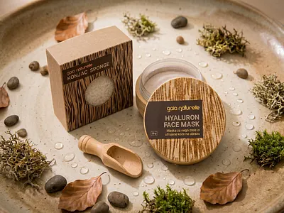 Packaging design & Branding beauty branding cosmetics branding eco packaging gold foil label design logo design natural cosmetics organic packaging packaging design skincare soap packaging sustainable packaging wood packaging
