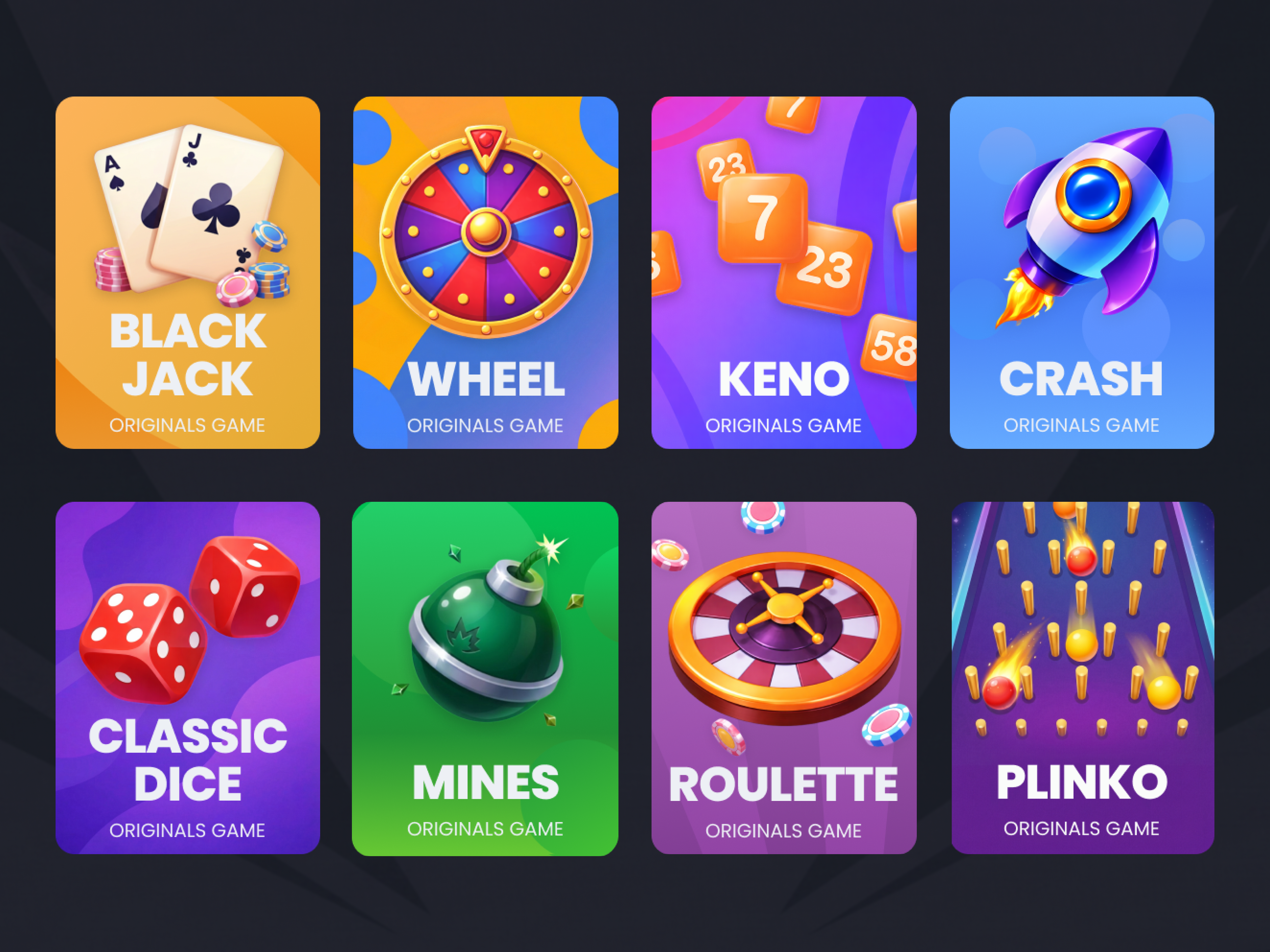 Casino Games Thumbnails