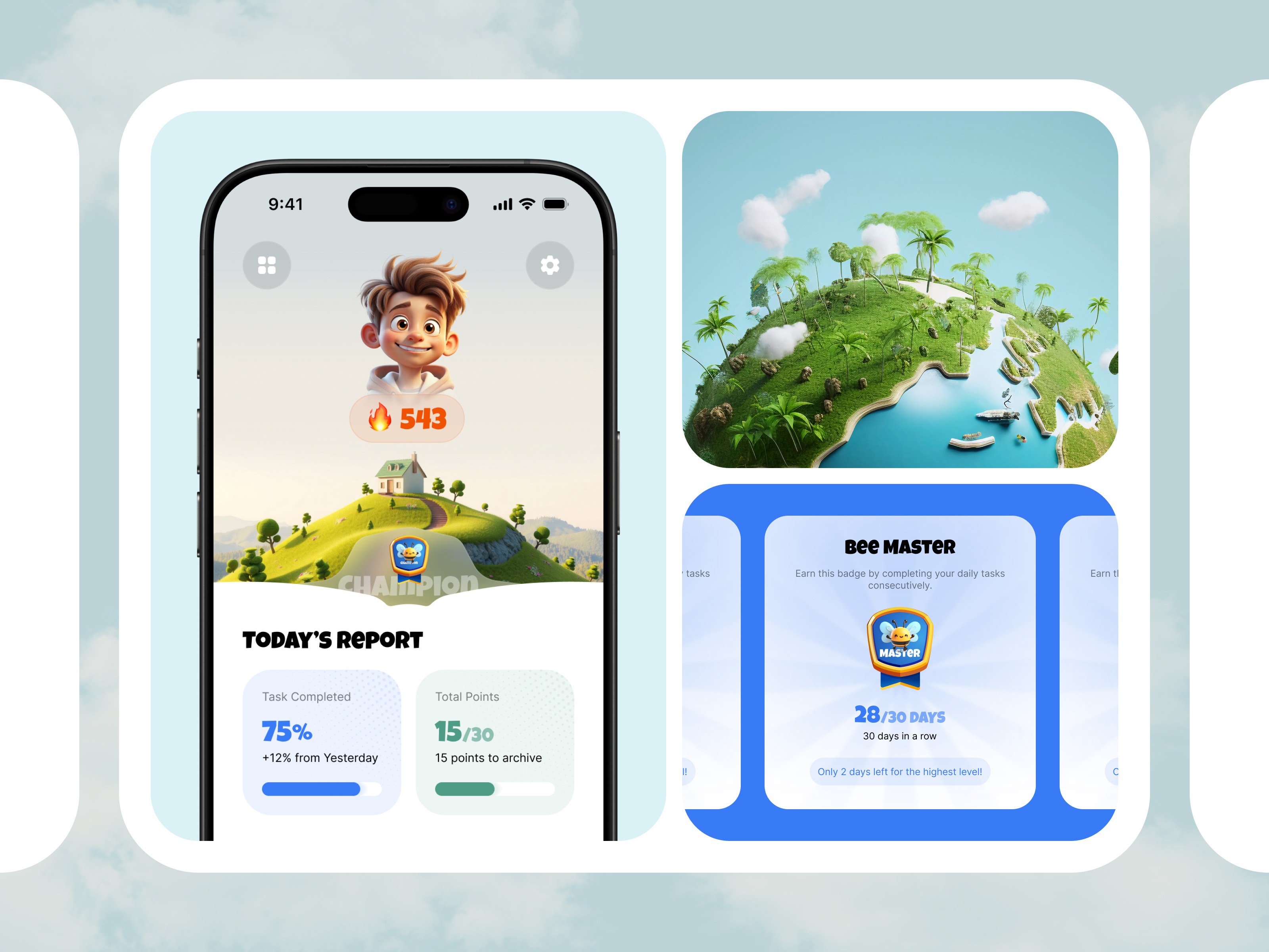 EduPlay — Gamified Learning & Adventure App for Kids 3d 3dillustration adobephotoshop edtech elearning figma gamification gamifiedapp gamifiedlearning illustrators interactiveapp kidapp kidfriendlyui learningapp mobileapp productdesign uidesign uiux uxcasestudy uxdesign