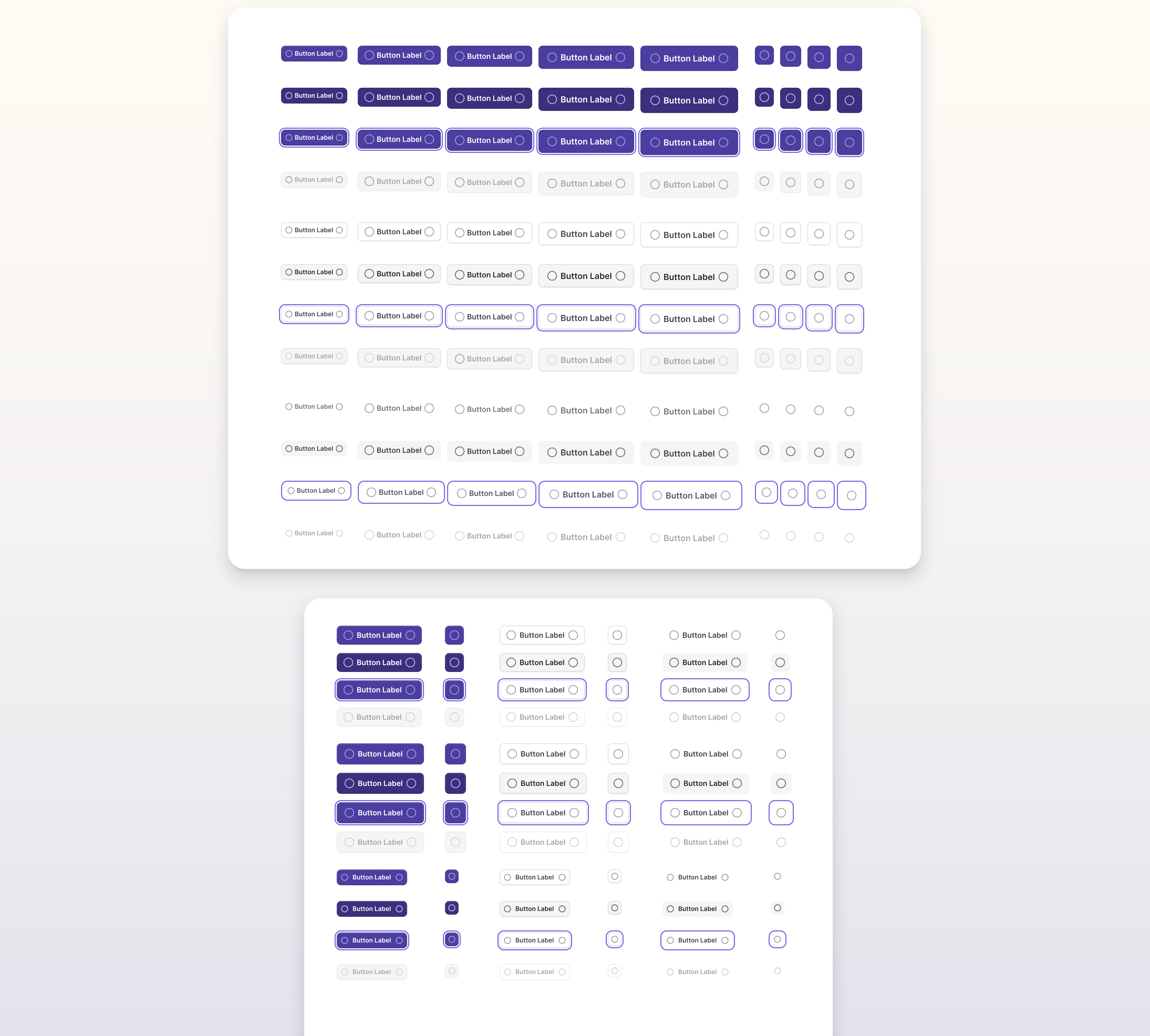 UI Progression - Buttons Set button handling button set button variants buttons buttons arrangement design system interaction ui optimisation primary button progression states ui ui kit ui set