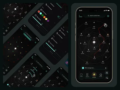 Orbit Connections and Networking Mobile App UI UX Design app design contacts app figma figma app design galaxy mobile app orbit app orbit connection mobile app orbit connections orbit mobile app ui ux solar system app solar system mobile app ui ux ui design ui ux design universal mobile app universe app ux design