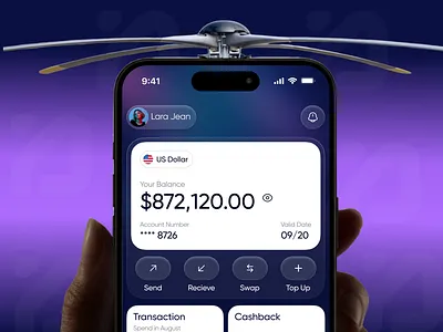 Banking Mobile App - UX UI Design app banking app interface ios mobile money transfer app product service ui ux web