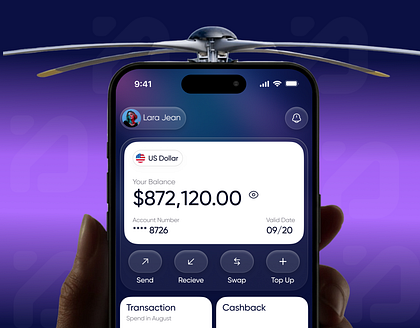 Banking Mobile App - UX UI Design