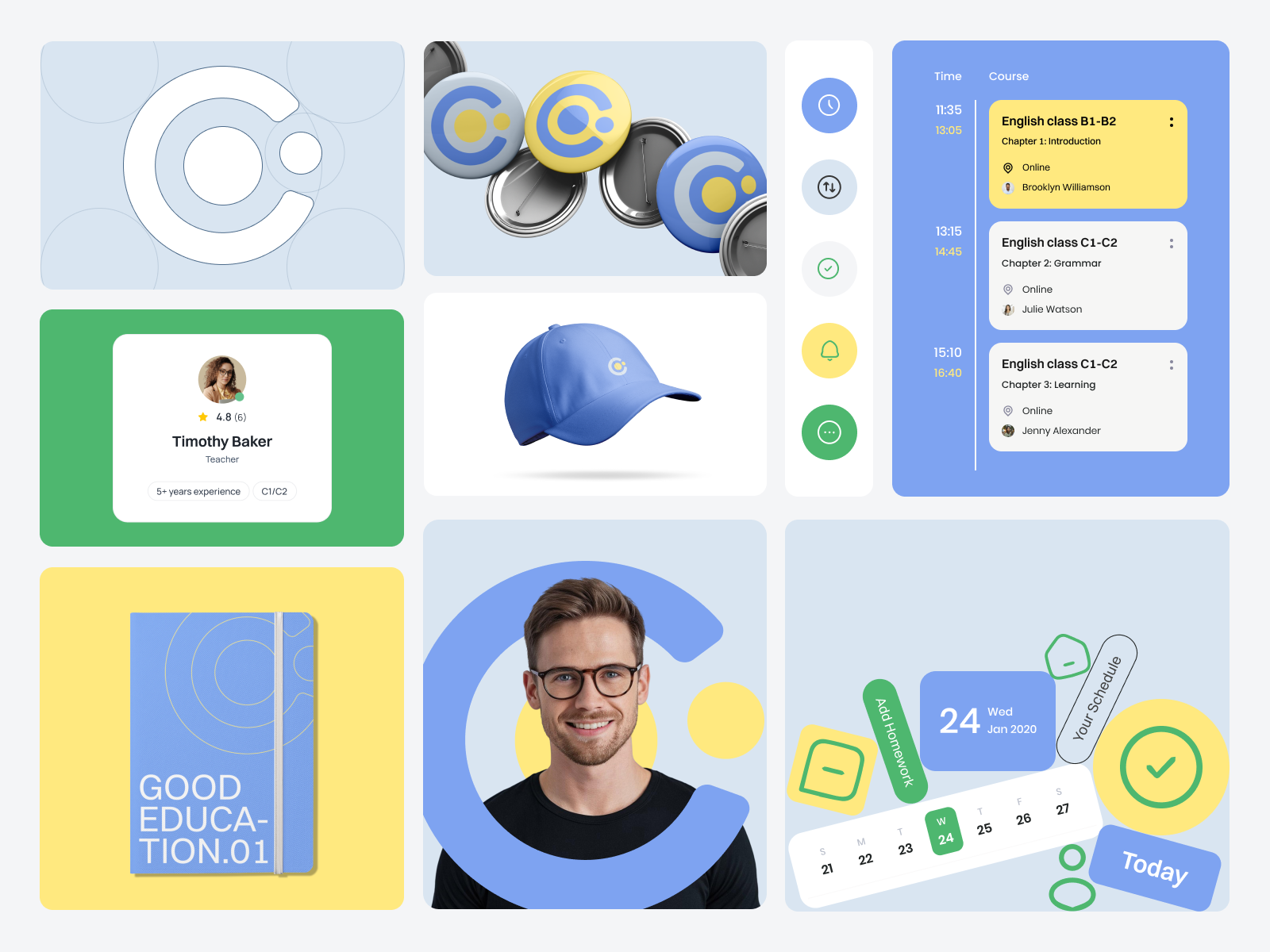 Example of Web Design for an EdTech Platform — Good Education