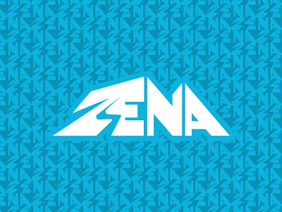 ZENA Winter Sports - Brand Identity branding graphic design