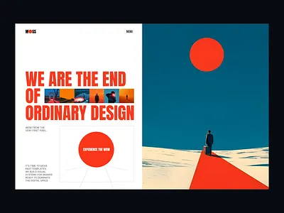 Website design for design studio agency agency site agency web design company creative design full service agency hero section homepage illustration interface landing page marketing modern ui ux webdesign website website design