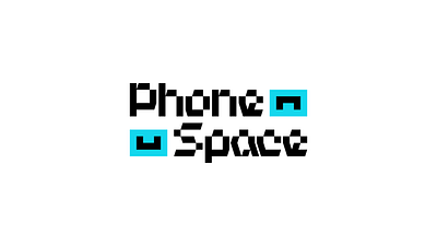 Phone Space - Logo Presentation branding design logo minimal