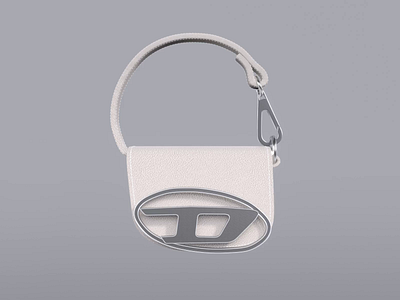 Diesel 1dr Micro Bag - Product turnable animation 3d 3d illustration animation bag blender blender3d e commerce fashion illustration product realistic